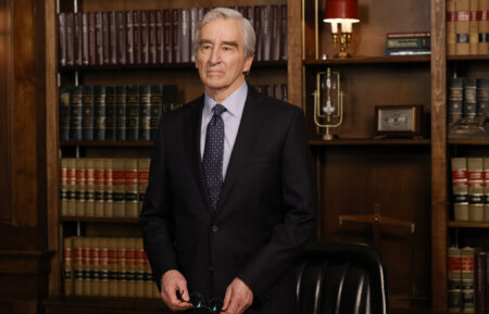 Sam Waterston as D.A. Jack McCoy in Law & Order