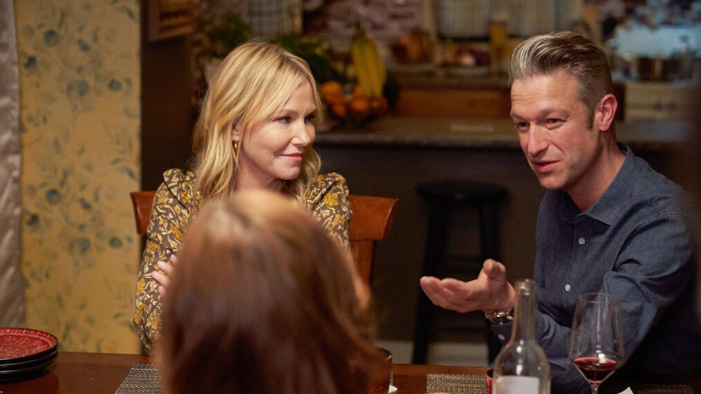 Kelli Giddish as Detective Amanda Rollins, Peter Scanavino as Assistant District Attorney Sonny Carisi in Law & Order SVU