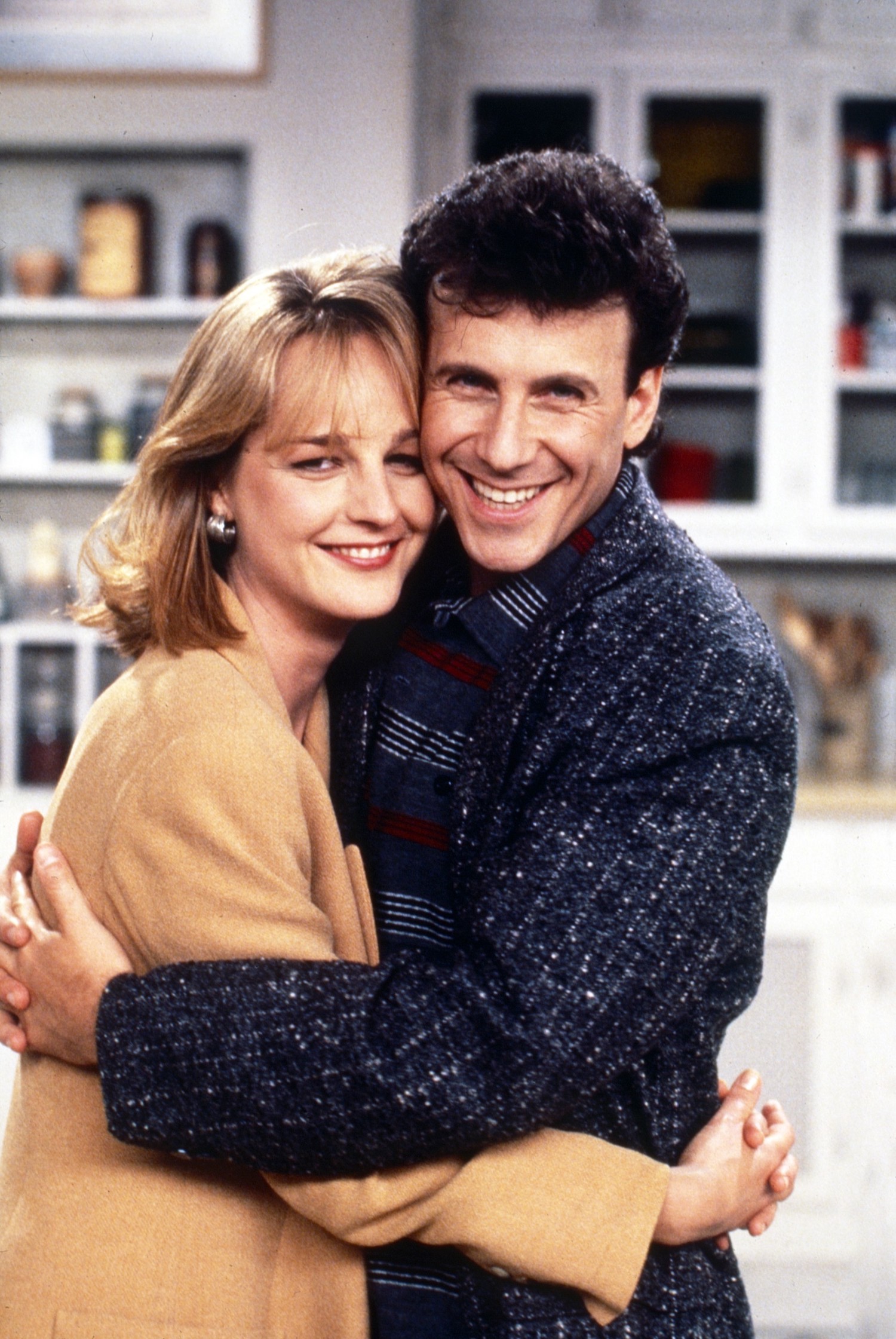 Helen Hunt and Paul Reiser in Mad About You