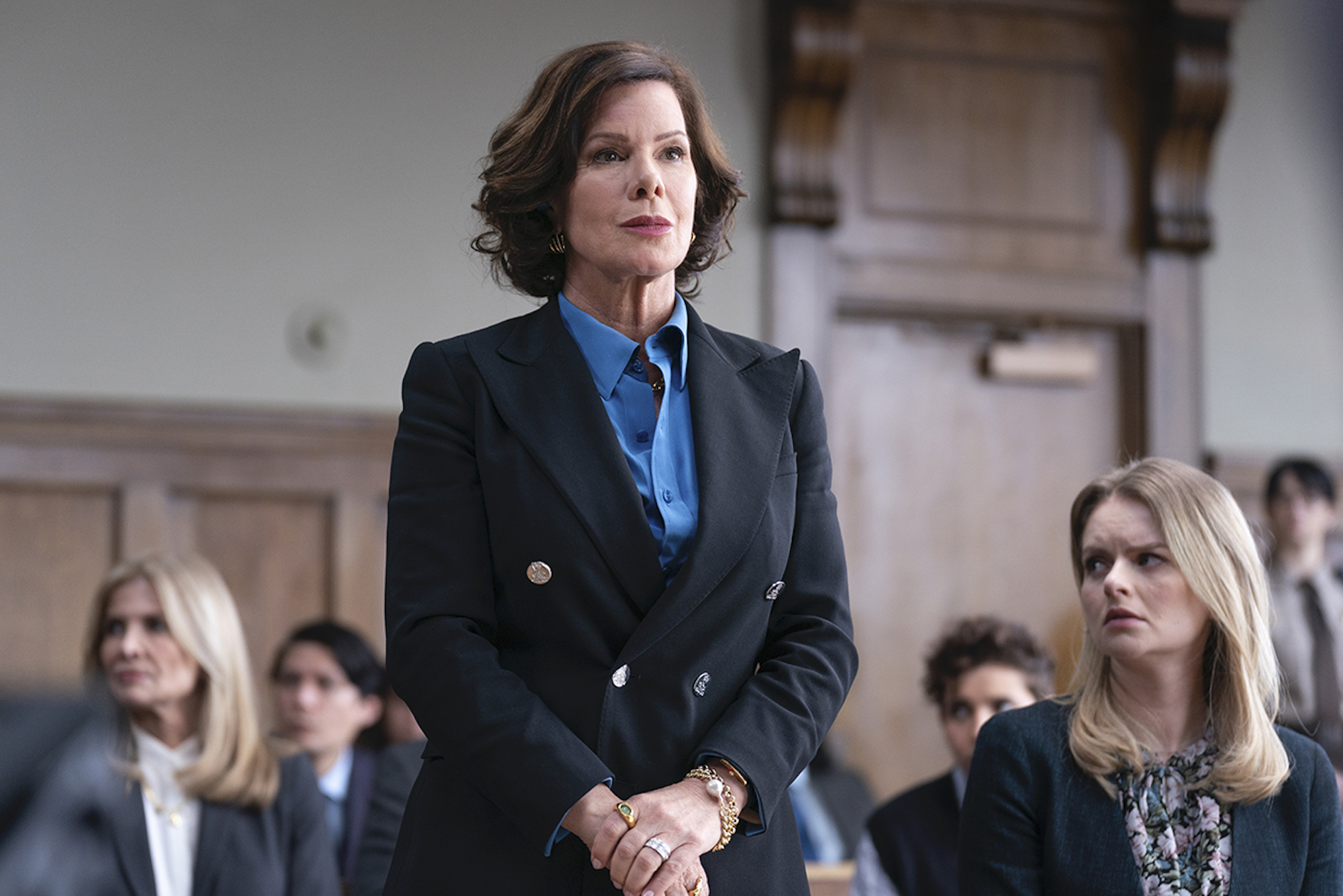 Marcia Gay Harden as Joan in 'So Help Me Todd'