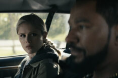 Erin Moriarty as Annie and Laz Alonso as Mother's Milk in The Boys