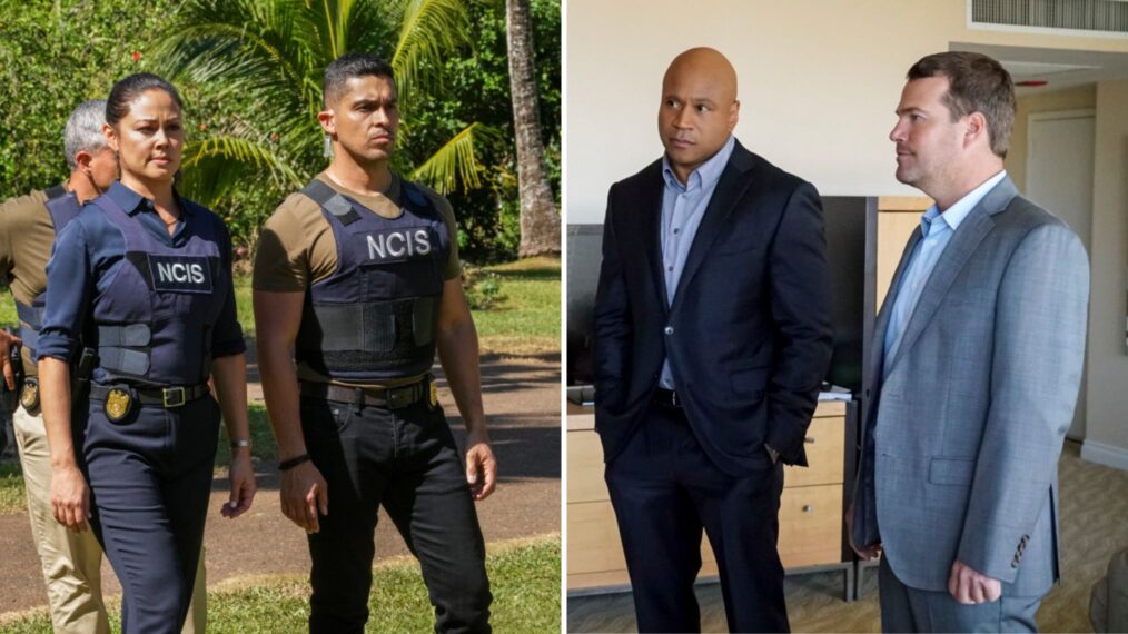 Vanessa Lachey, Wilmer Valderrama in NCIS Hawaii, LL Cool J, Chris O'Donnell in NCIS LA