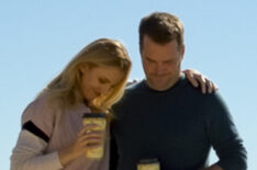 Bar Paly as Anna, Chris O'Donnell as Callen in NCIS LA