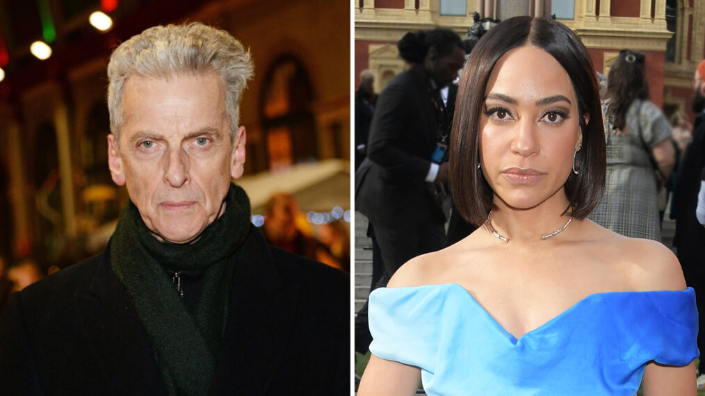 Peter Capaldi and Cush Jumbo