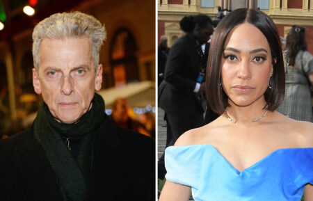 Peter Capaldi and Cush Jumbo