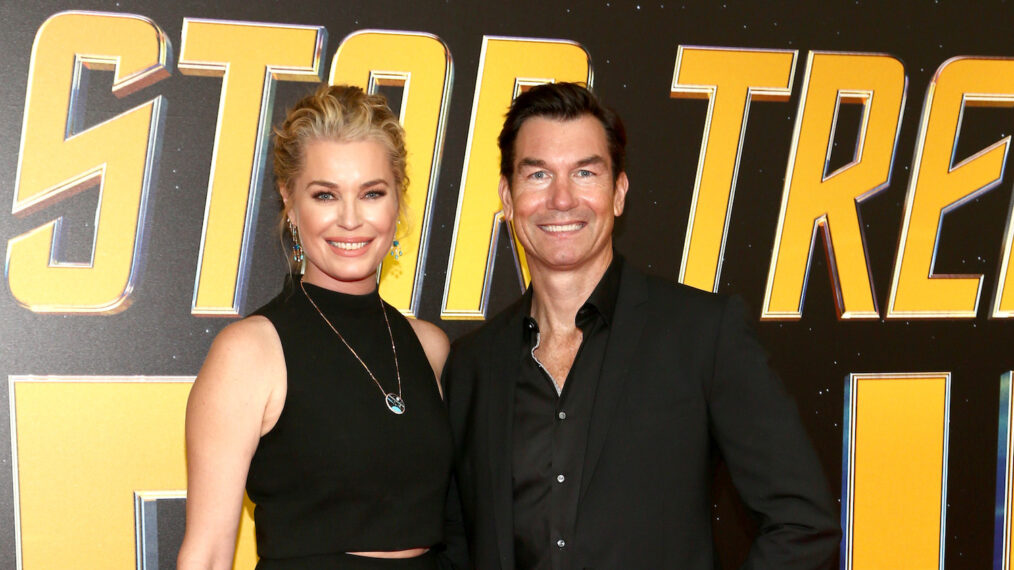 Rebecca Romijn and Jerry O'Connell at Star Trek Day