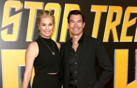 Rebecca Romijn and Jerry O'Connell at Star Trek Day