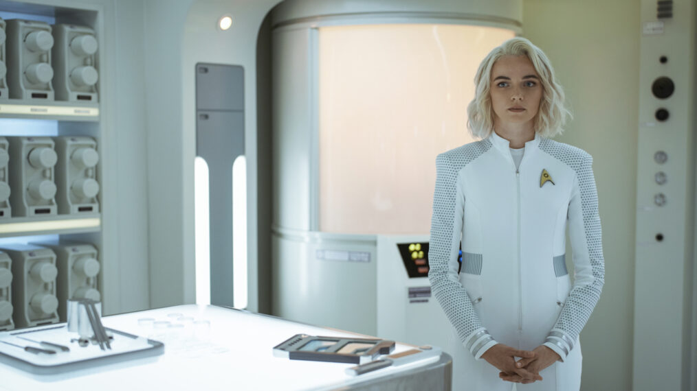 Jess Bush as Chapel in Star Trek Strange New Worlds