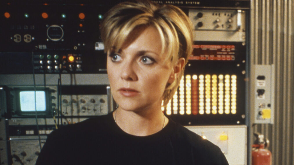 Amanda Tapping as Samantha Carter on Stargate SG-1