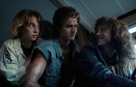 Stranger Things, Season 4 - Maya Hawke, Joe Keery, Joseph Quinn