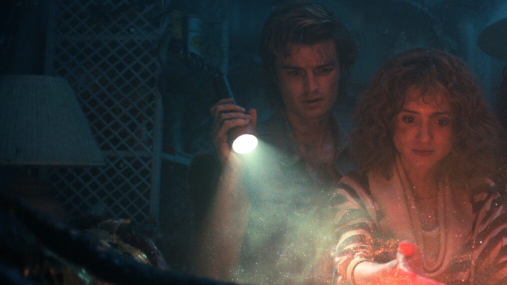 Stranger Things - Season 4 - Joe Keery and Natalia Dyer