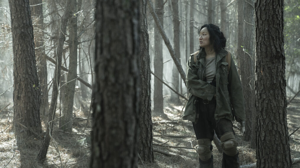 Poppy Liu as Amy in Tales of the Walking Dead