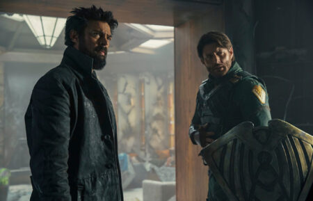 the boys season 3, jensen ackles as soldier boy, karl urban as butcher