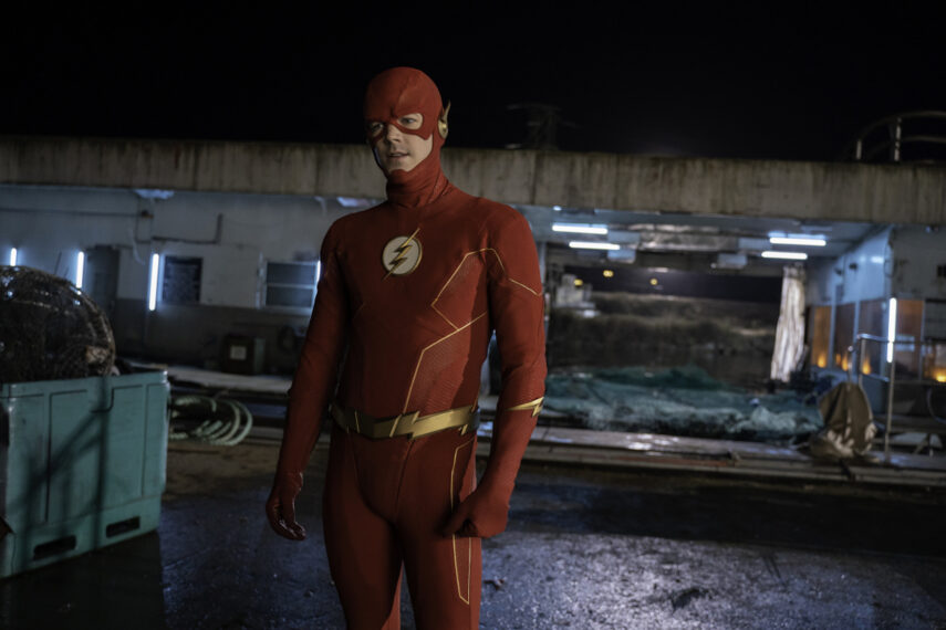 Grant Gustin as The Flash in The Flash