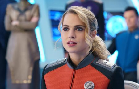 Anne Winters as Charly in The Orville New Horizons