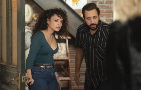 Natasha Lopez and Desmin Borges in The Time Traveler's Wife