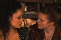 Natasha Lopez and Rose Leslie in The Time Traveler's Wife - Season 1