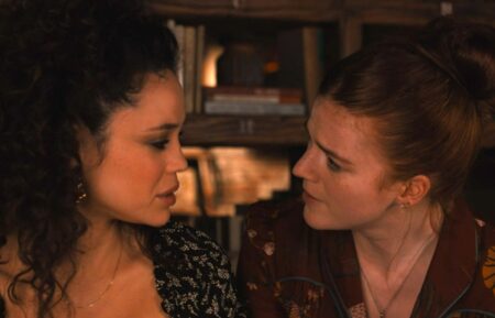 Natasha Lopez and Rose Leslie in The Time Traveler's Wife - Season 1