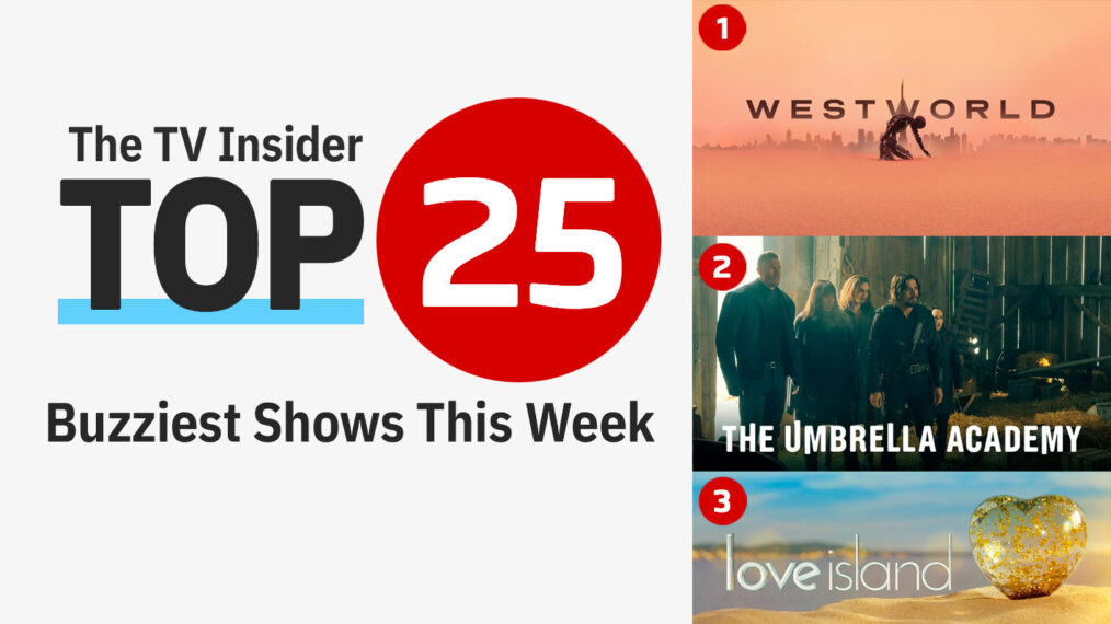 Westworld, The Umbrella Academy, Love Island UK