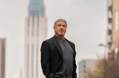 Sylvester Stallone as Dwight Manfredi in Tulsa King