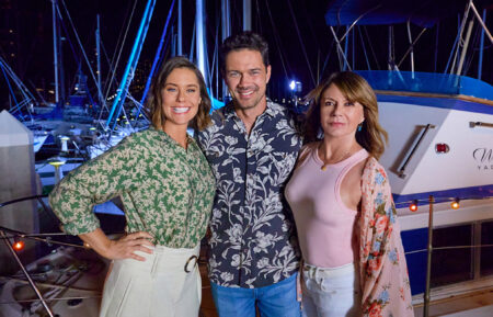 Ashley Williams, Ryan Paevey, Mary Margaret Humes in Two Tickets to Paradise