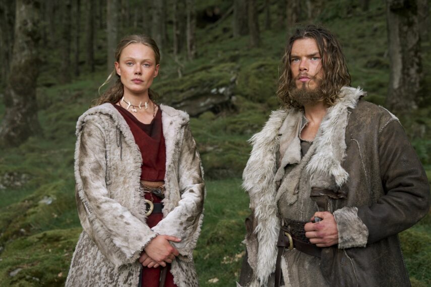 Vikings Valhalla Frida Gustavsson as Freydis, Sam Corlett as Leif