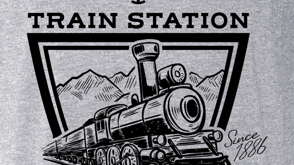 Yellowstone Taking You to the Train Station Men's Tri-Blend T-Shirt