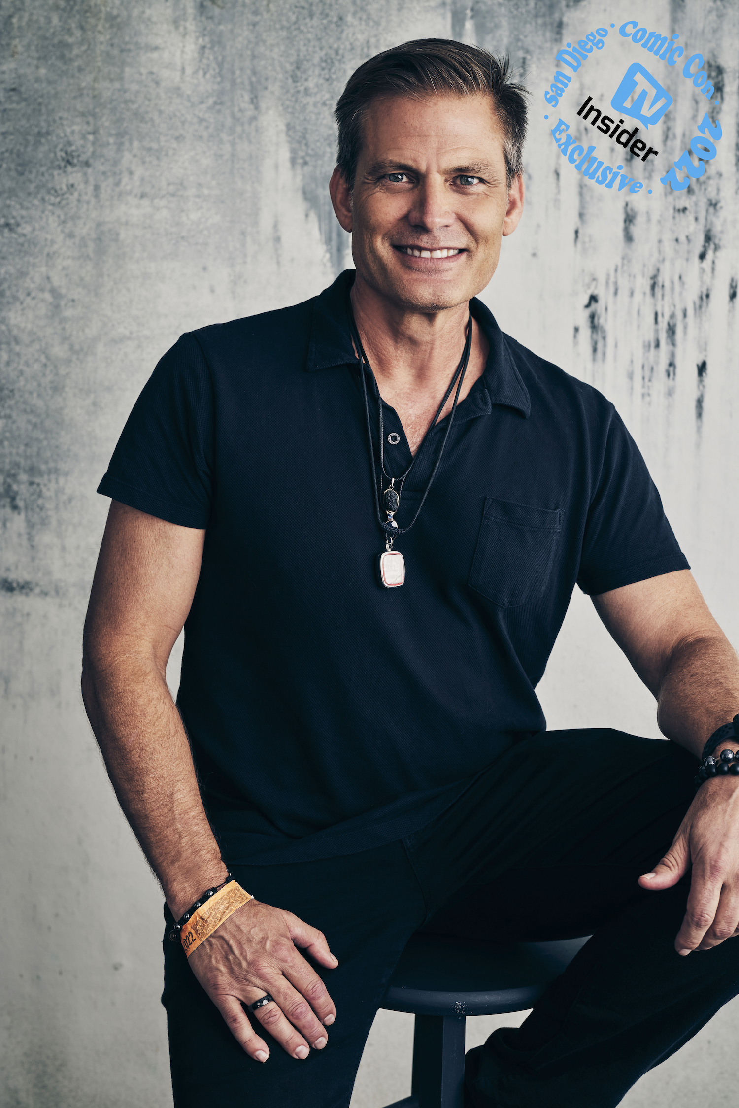 Casper Van Dien at TV Insider's SDCC portrait studio