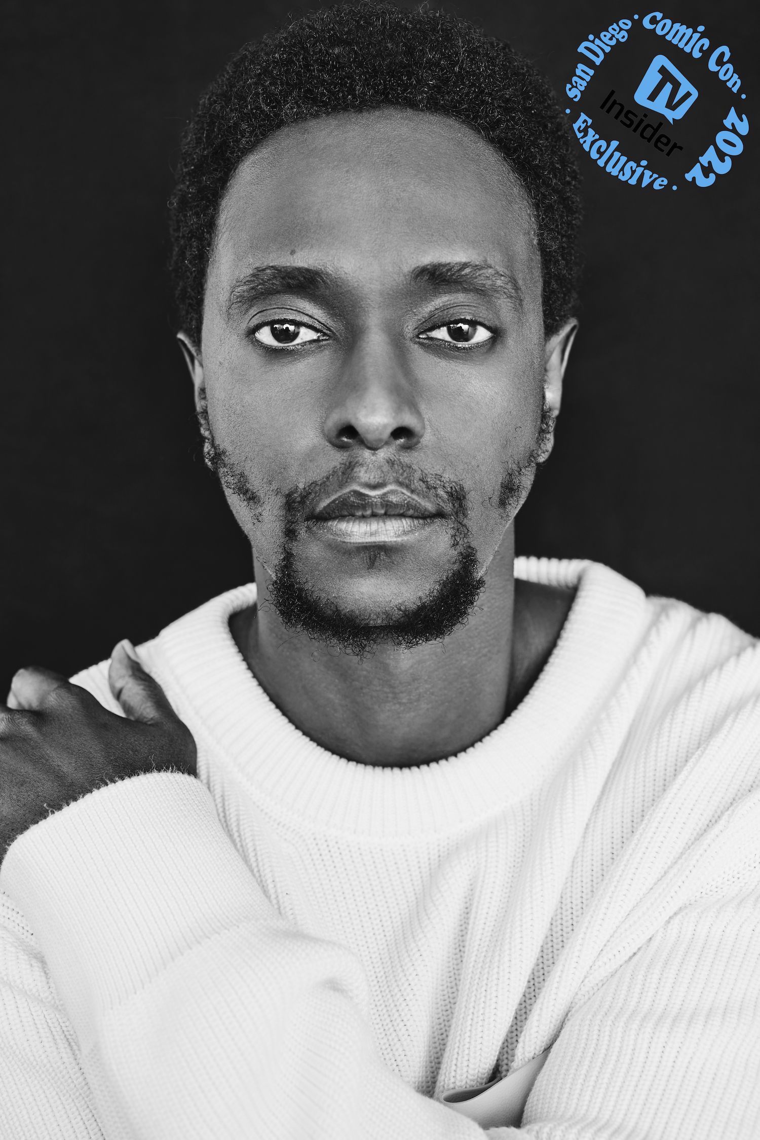 Edi Gathegi at TV Insider's SDCC portrait studio