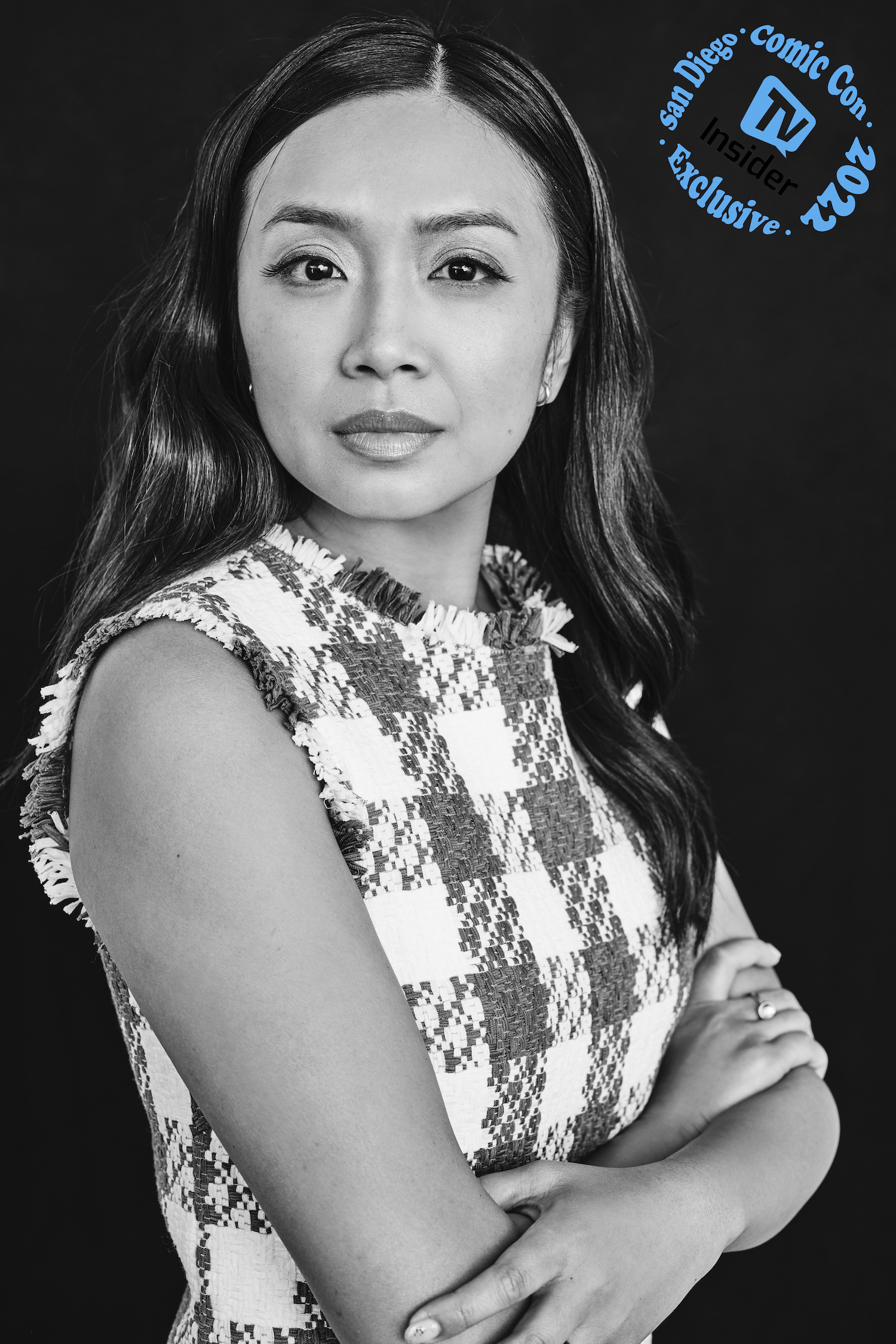 Cynthy Wu at TV Insider's SDCC portrait studio