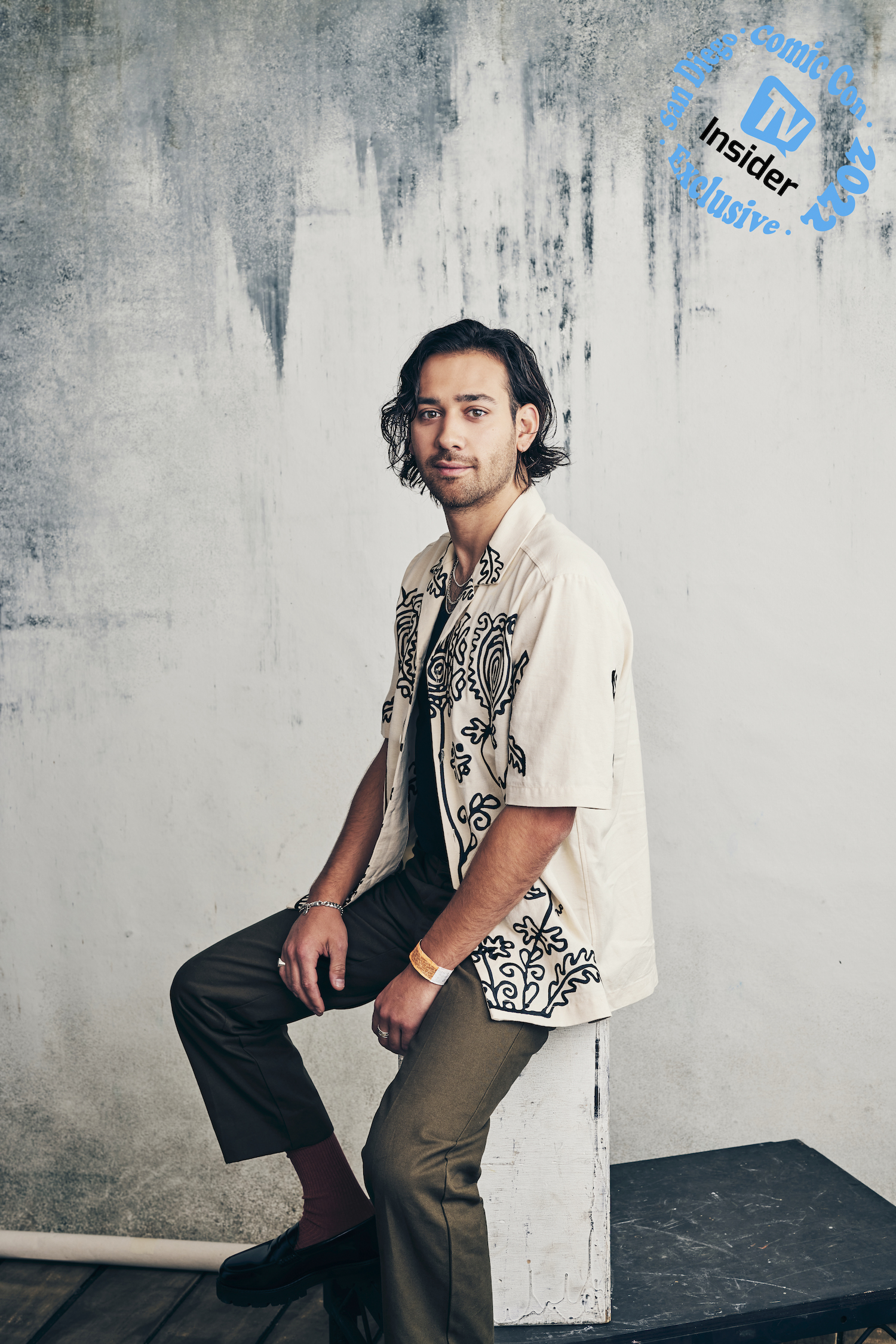 'LOTR's Maxim Baldry at TV Insider's SDCC 2022 portrait studio