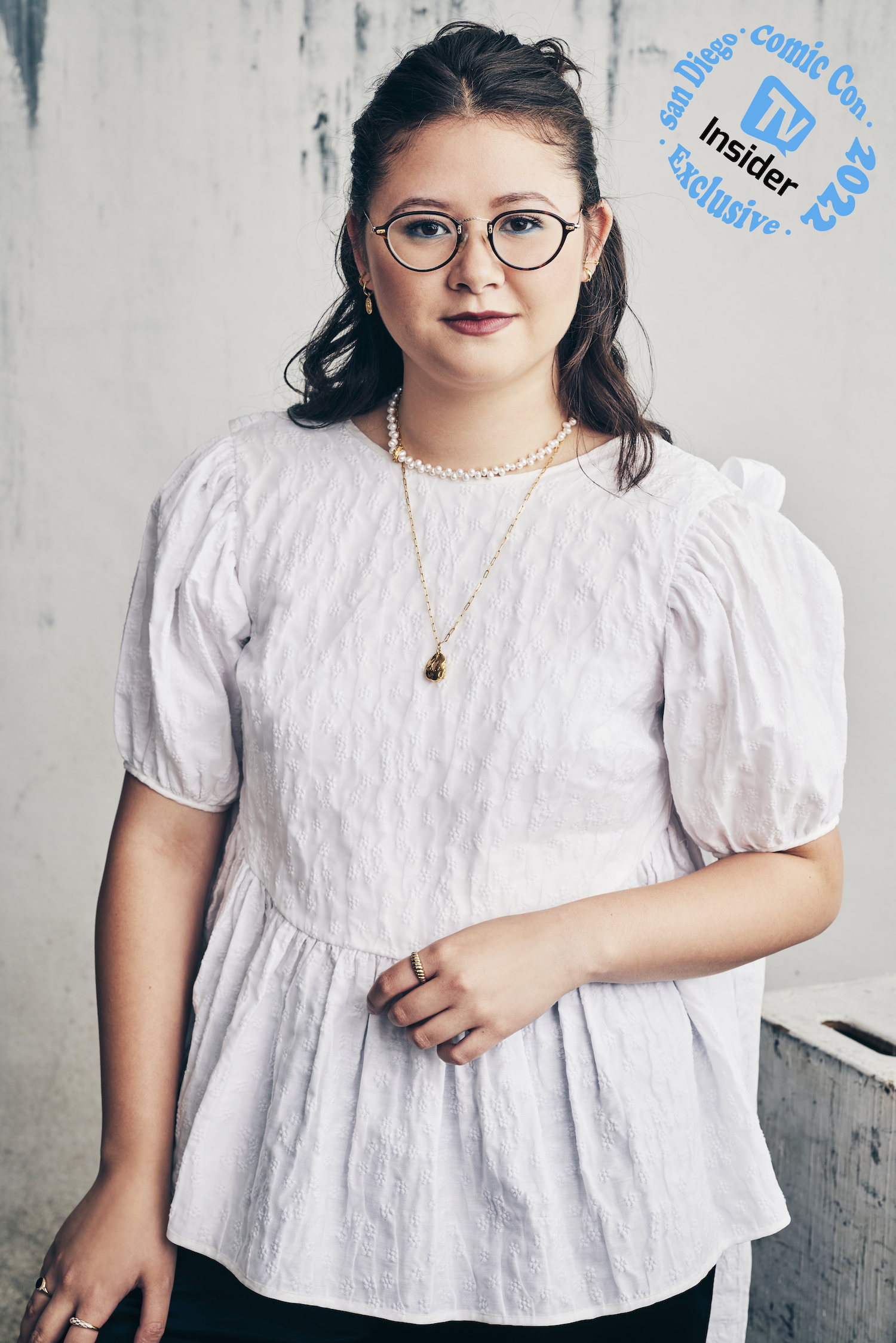 'LOTR's Megan Richards at TV Insider's SDCC 2022 portrait studio