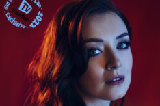 Sarah Bolger at TV Insider's SDCC portrait studio