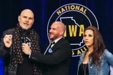 Billy Corgan and Mickie James