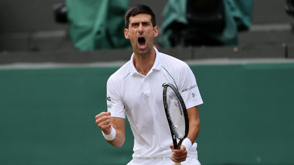 Novak Djokovic Wimbledon 2021