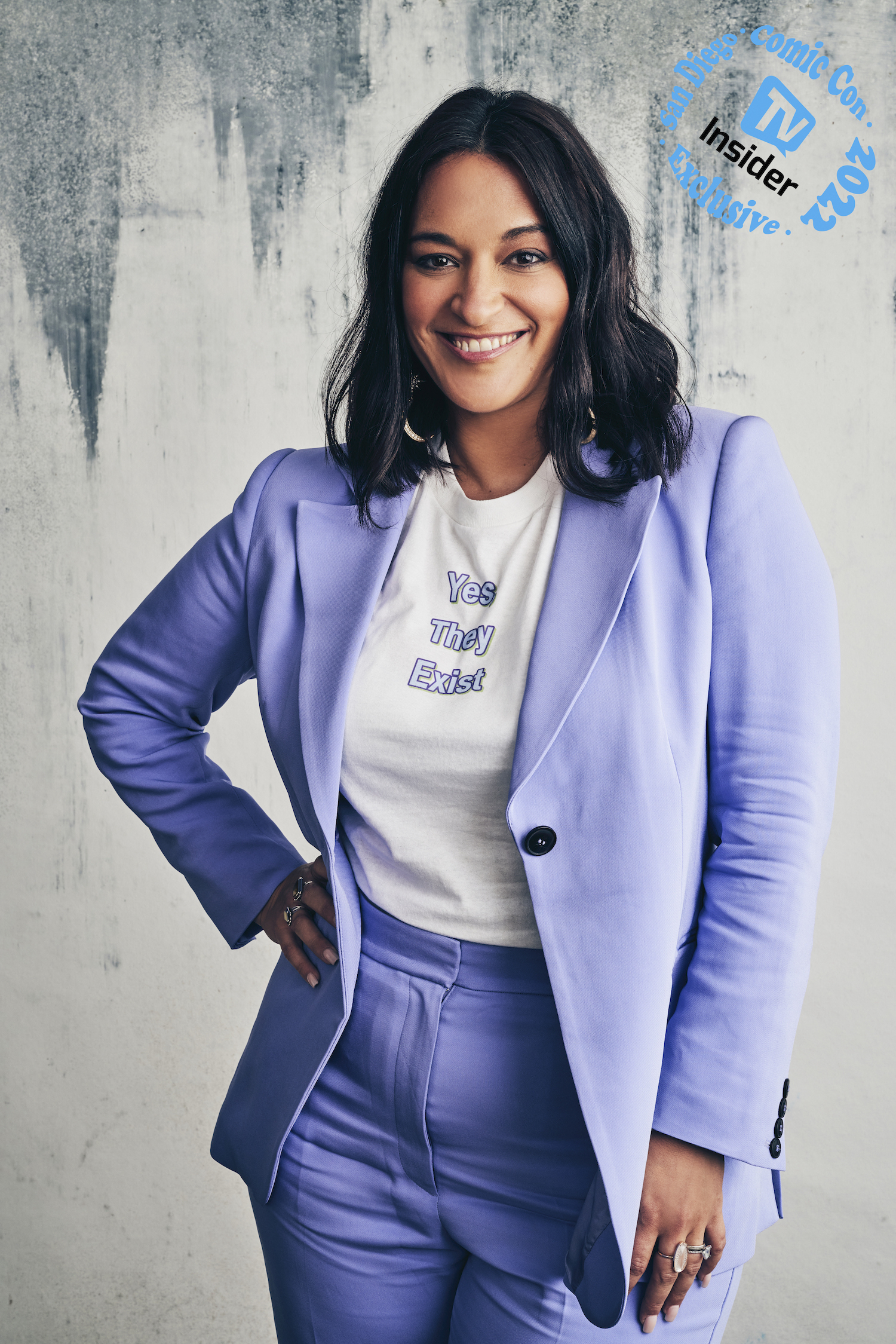 Sara Tomko at TV Insider's SDCC portrait studio