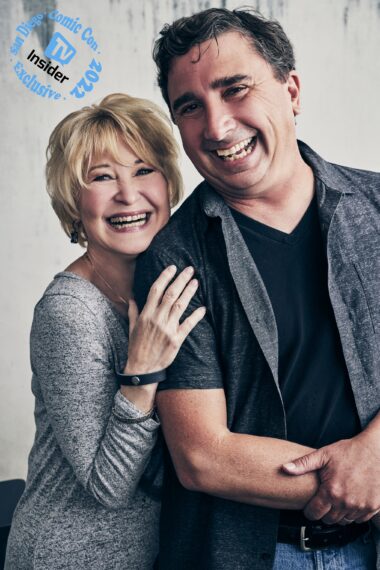SDCC 2022 Nix Dee Wallace and Anthony C. Ferrante
