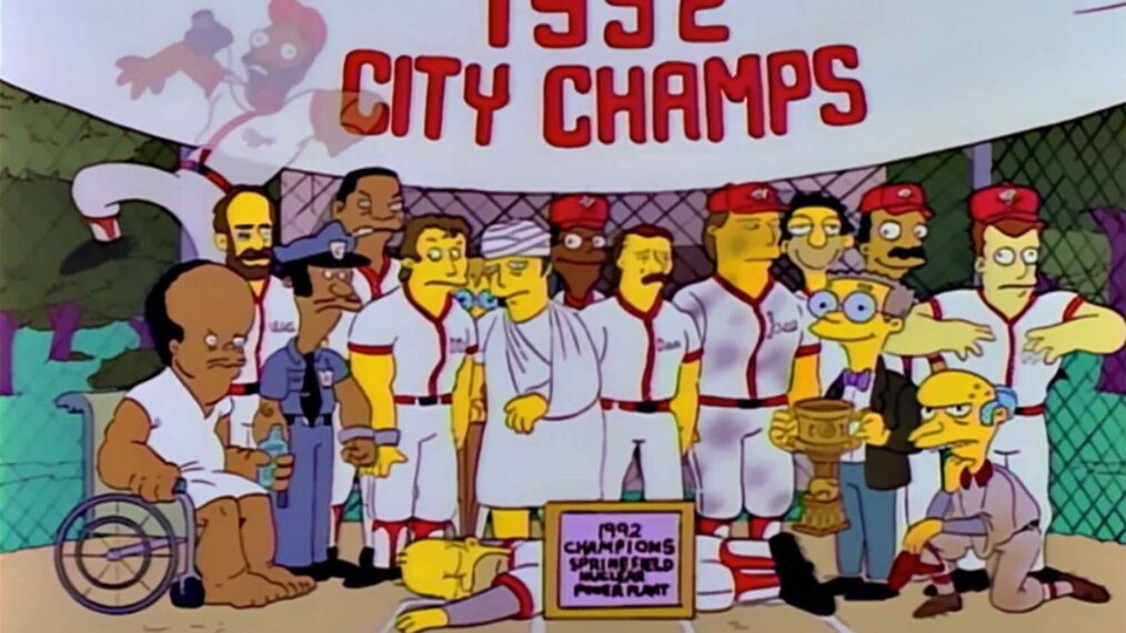 The Simpsons Homer at the Bat