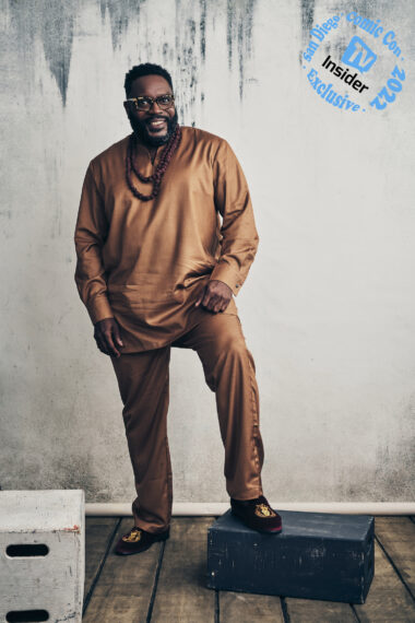 The Orville: New Horizons' Chad L. Coleman at TV Insider's SDCC portrait studio