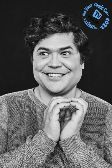 What We Do In the Shadows' Harvey Guillen at TV Insider's SDCC portrait studio