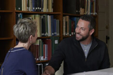 Zachary Levi with Ann Little, Professor of History at Colorado State University - Who Do You Think You Are? - Season 8