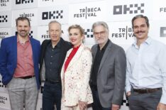 Better Call Saul Premiere - Gordon Smith, Bob Odenkirk, Rhea Seehorn, Peter Gould, and Tony Dalton