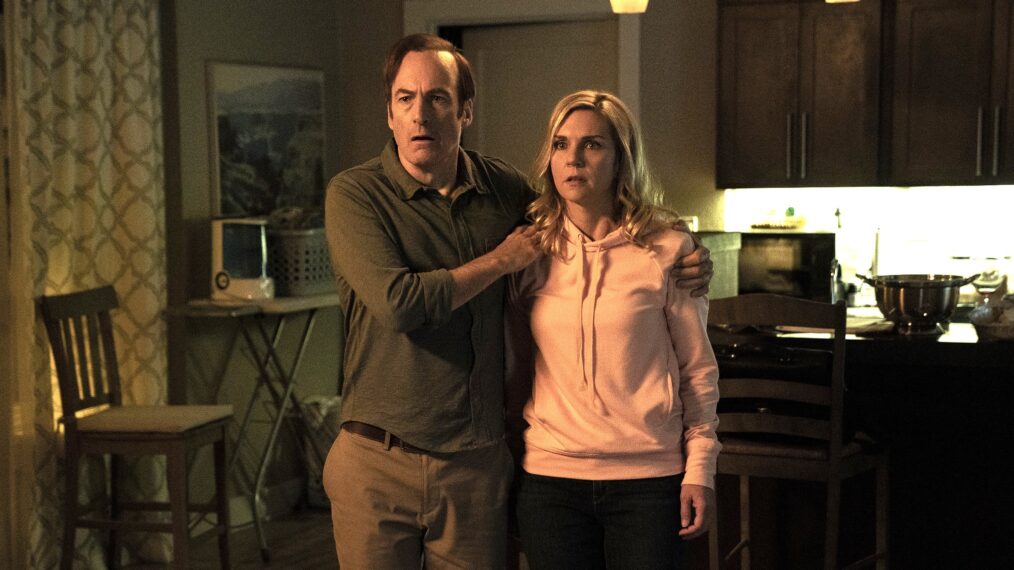 Better Call Saul Season 6 Bob Odenkirk and Rhea Seehorn