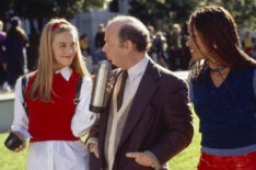 Alicia Silverstone, Wallace Shawn, and Stacey Dash in Clueless