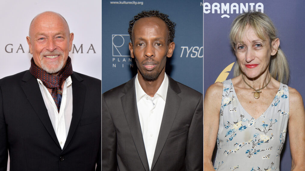 Corbin Bernsen, Barkhad Adbi, and Constance Shulman