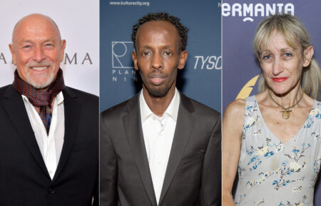 Corbin Bernsen, Barkhad Adbi, and Constance Shulman