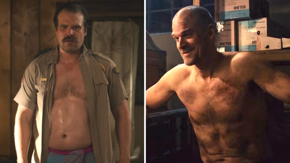 David Harbour on Stranger Things