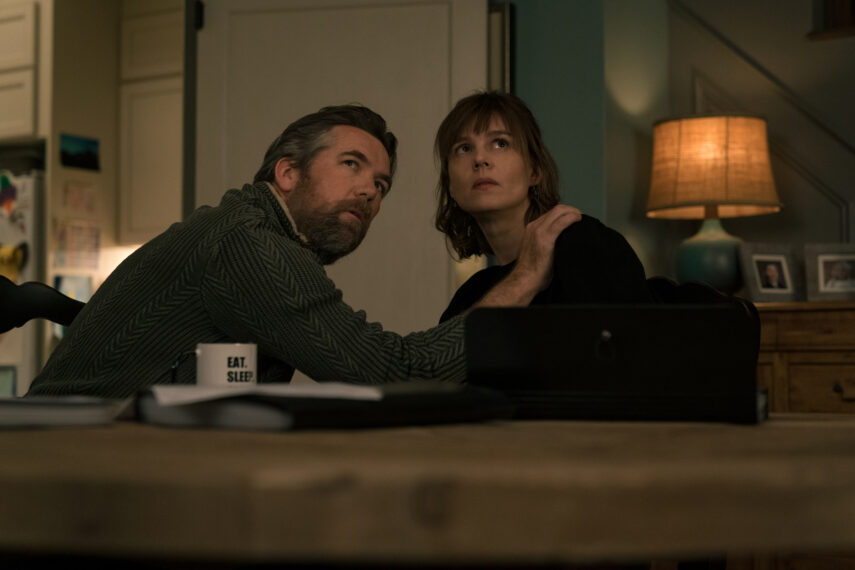 Patrick Brammall as Andy Bouchard and Katja Herbers as Kristen Bouchard in Evil