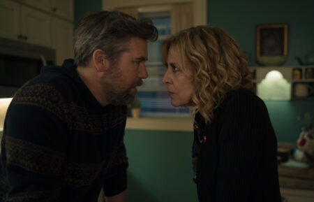 Patrick Brammall as Andy Bouchard and Christine Lahti as Cheryl Luria in Evil