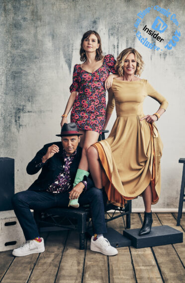 Aasif Mandvi, Katja Herbers, Christine Lahti of Evil